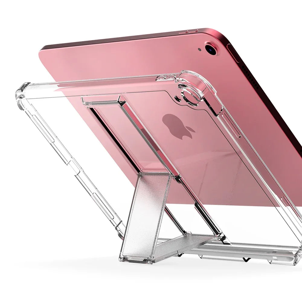 Araree Flexield Case For iPad 10.9 - 10th Gen. With Stand And Pen Holder - Clear - Tashqila Araree Flexield Case For iPad 10.9 - 10th Gen. With Stand And Pen Holder - Clear - Tashqila